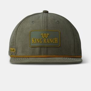 King Ranch Olive Green Perforated Cap